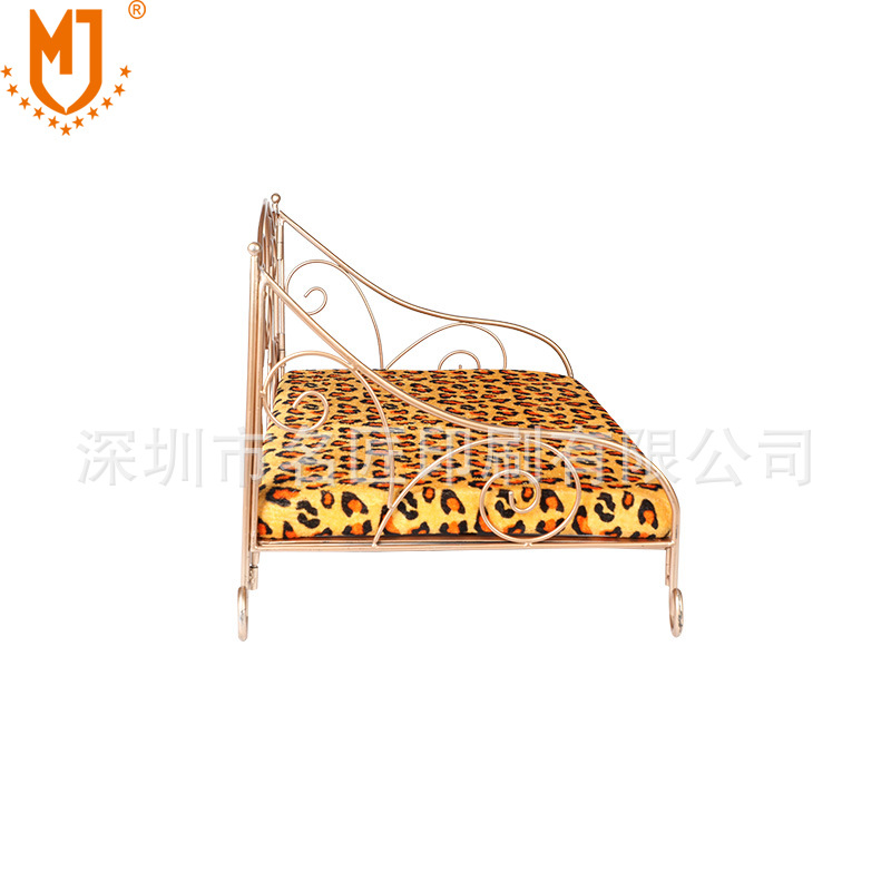 跨境專供鐵藝狗床貓窩寵物墊子貓狗通用寵物窩(圖4)