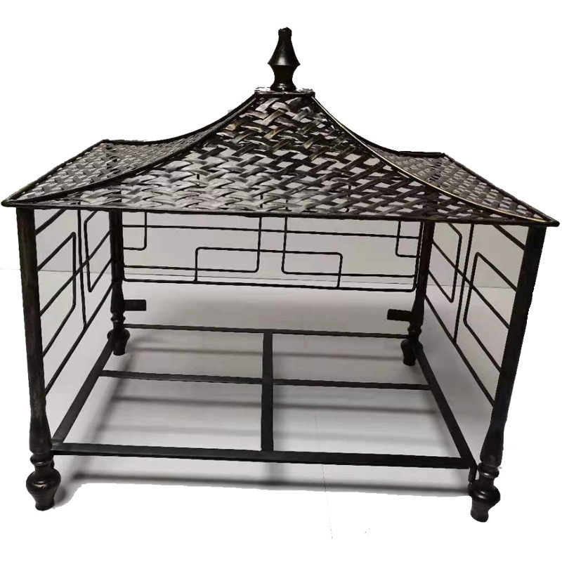Iron dog bed, cat bed, all season universal pet bed European Gothic style(圖5)
