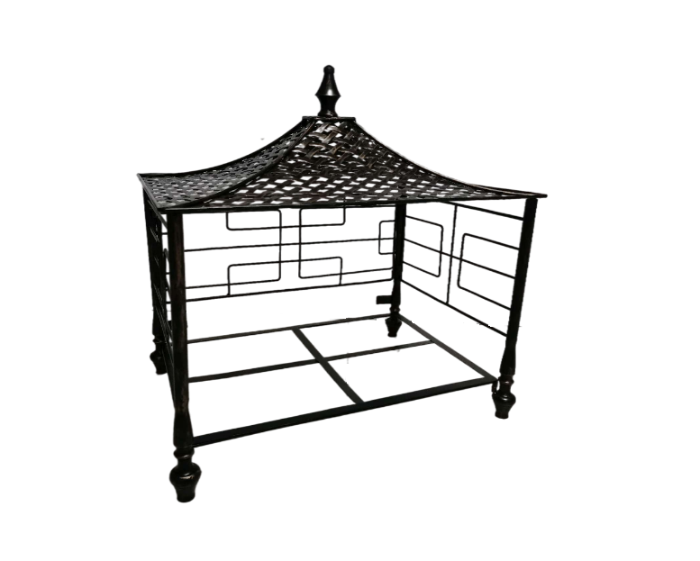 Iron dog bed, cat bed, all season universal pet bed European Gothic style(圖6)